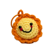 Crochet Sun Keychain Sanni the Aurinko Amigurumi Keychain universe family